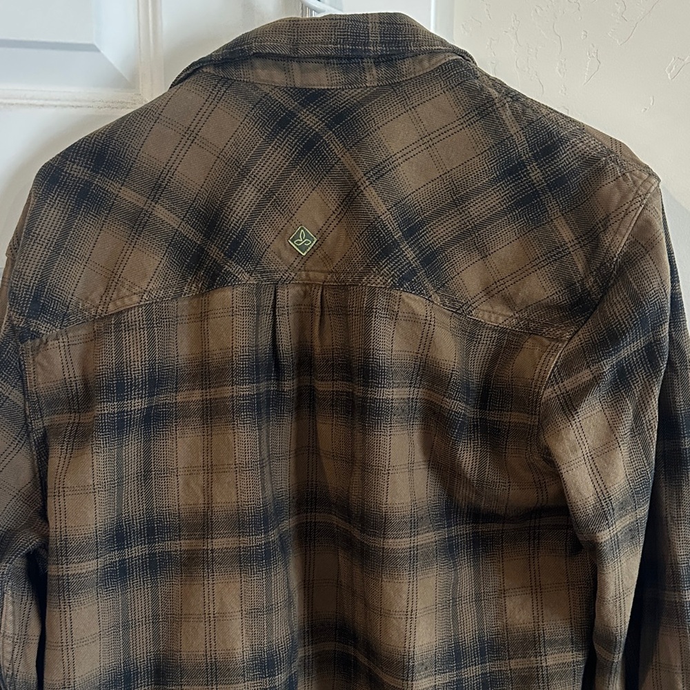 Prana Green Plaid Shirt - Picture 3 of 3